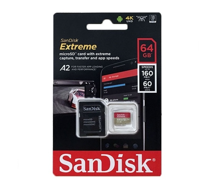 Карта памяти Sandisk Micro SD 64 Gb