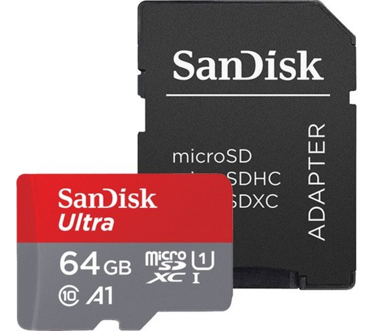 Карта памяти Sandisk Ultra SD 64 Gb